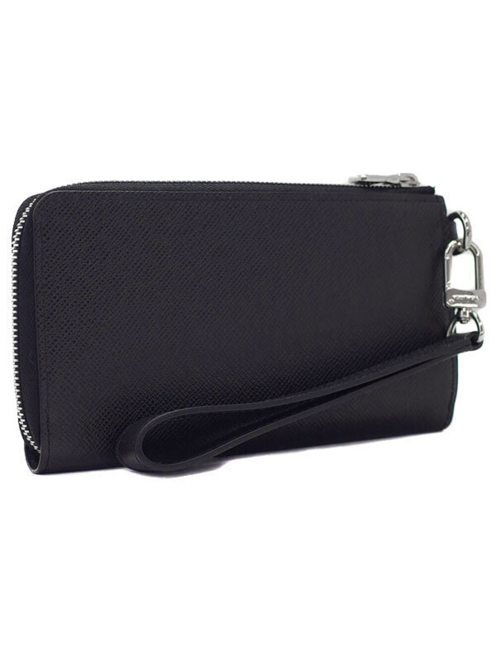 Louis Vuitton Wallet Long Taiga Zipper Dragonne Zippy Black